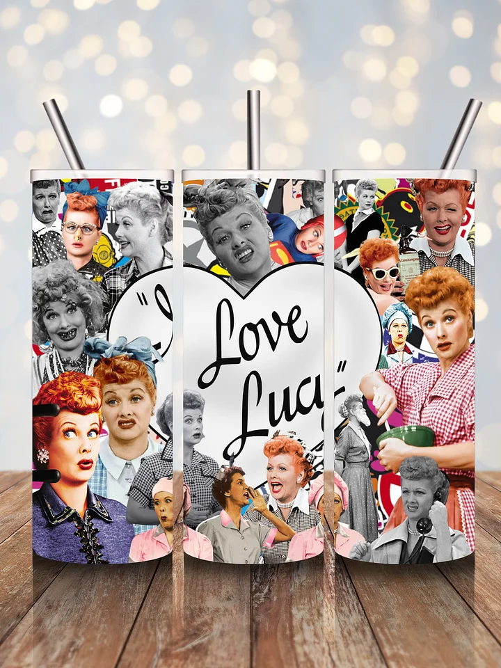 I Love Lucy 20 Ounce Stainless Steel Tumbler product image (1)