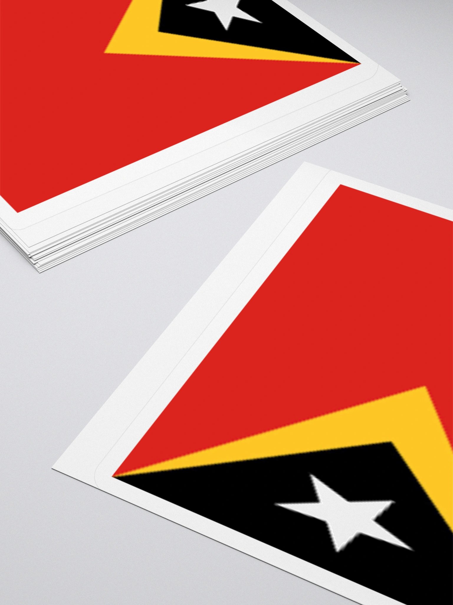 East Timor Flag Sticker - Premium Vinyl Design for National Pride product image (11)