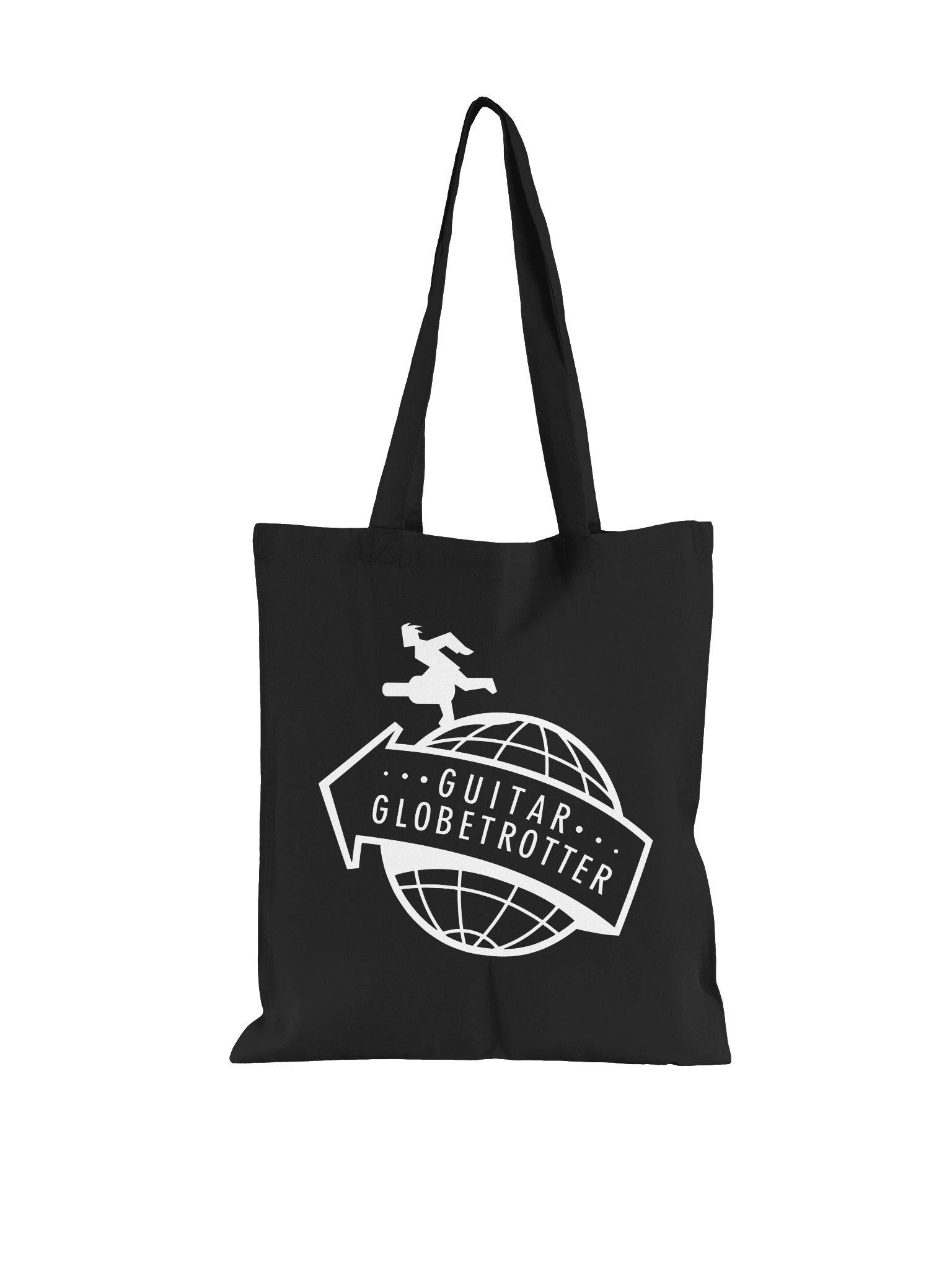Guitar Globetrotter Tote Bag product image (2)