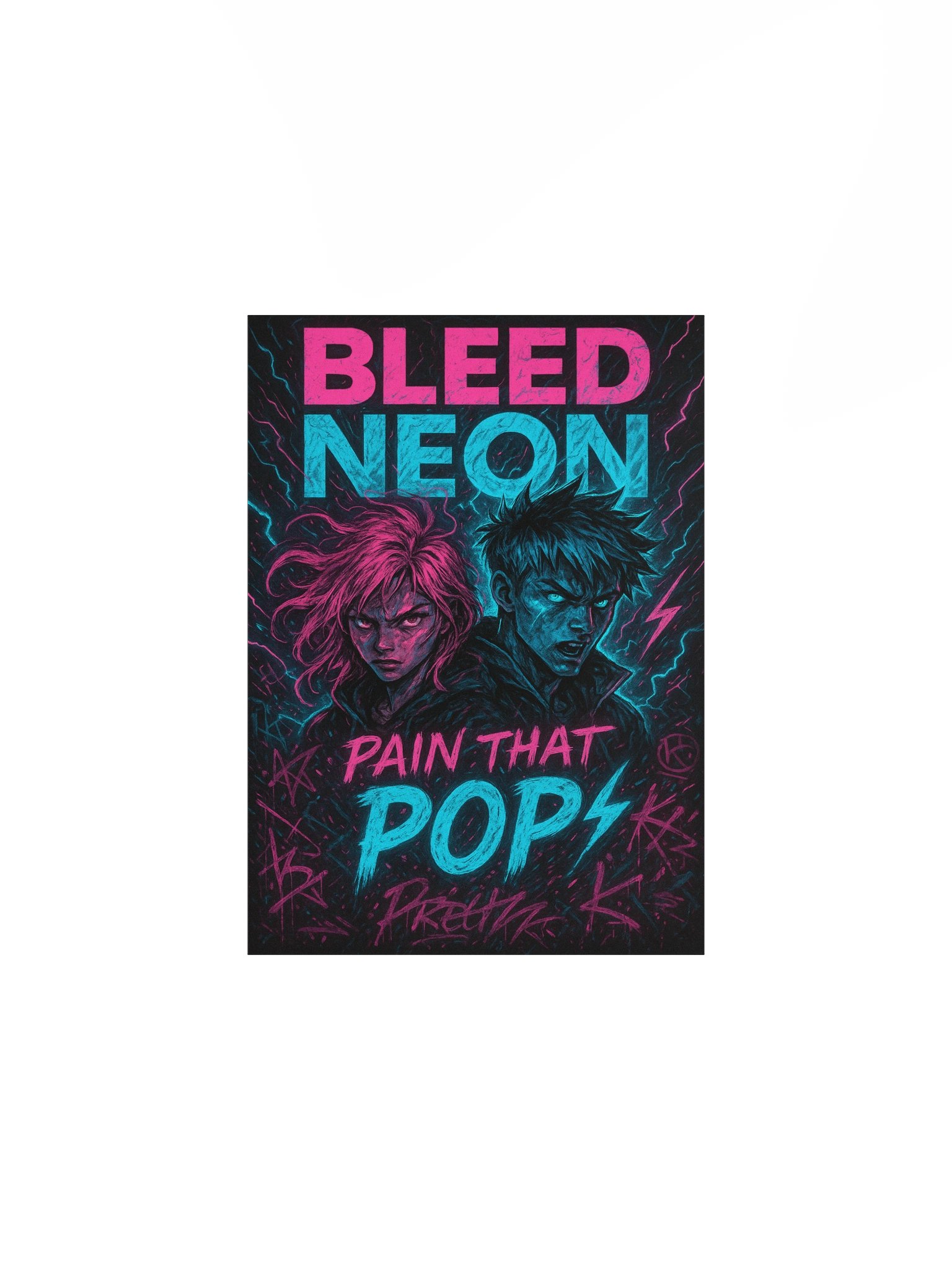 Bleed Neon Poster product image (2)