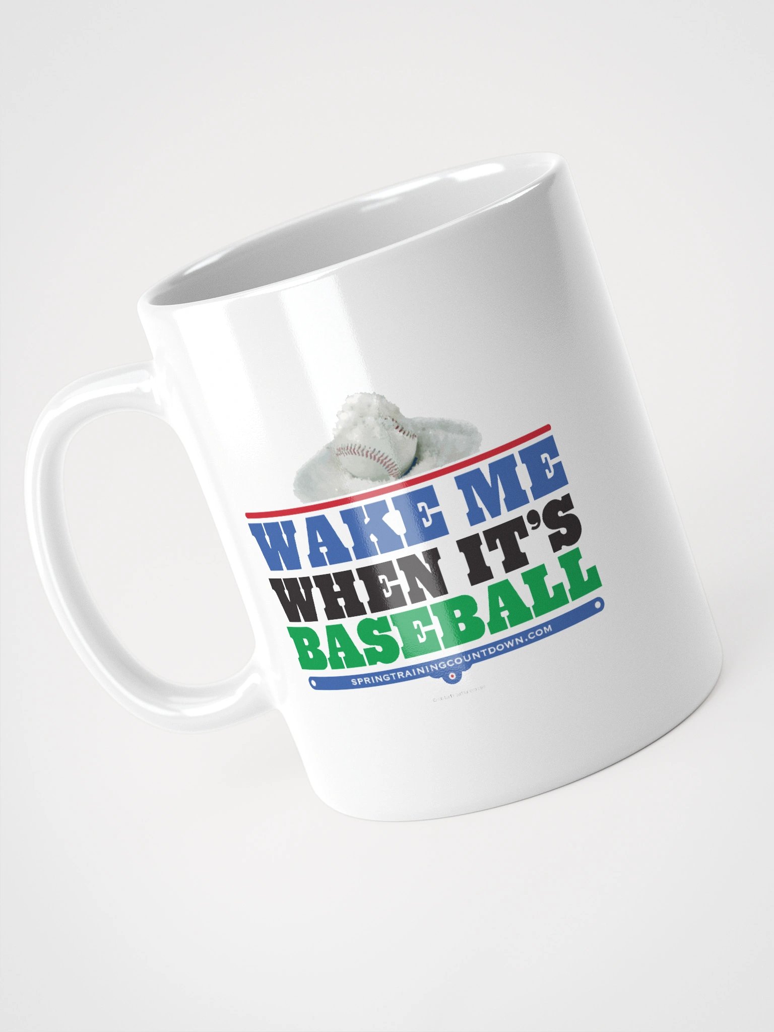 Wake Me When It's Baseball Mug product image (4)