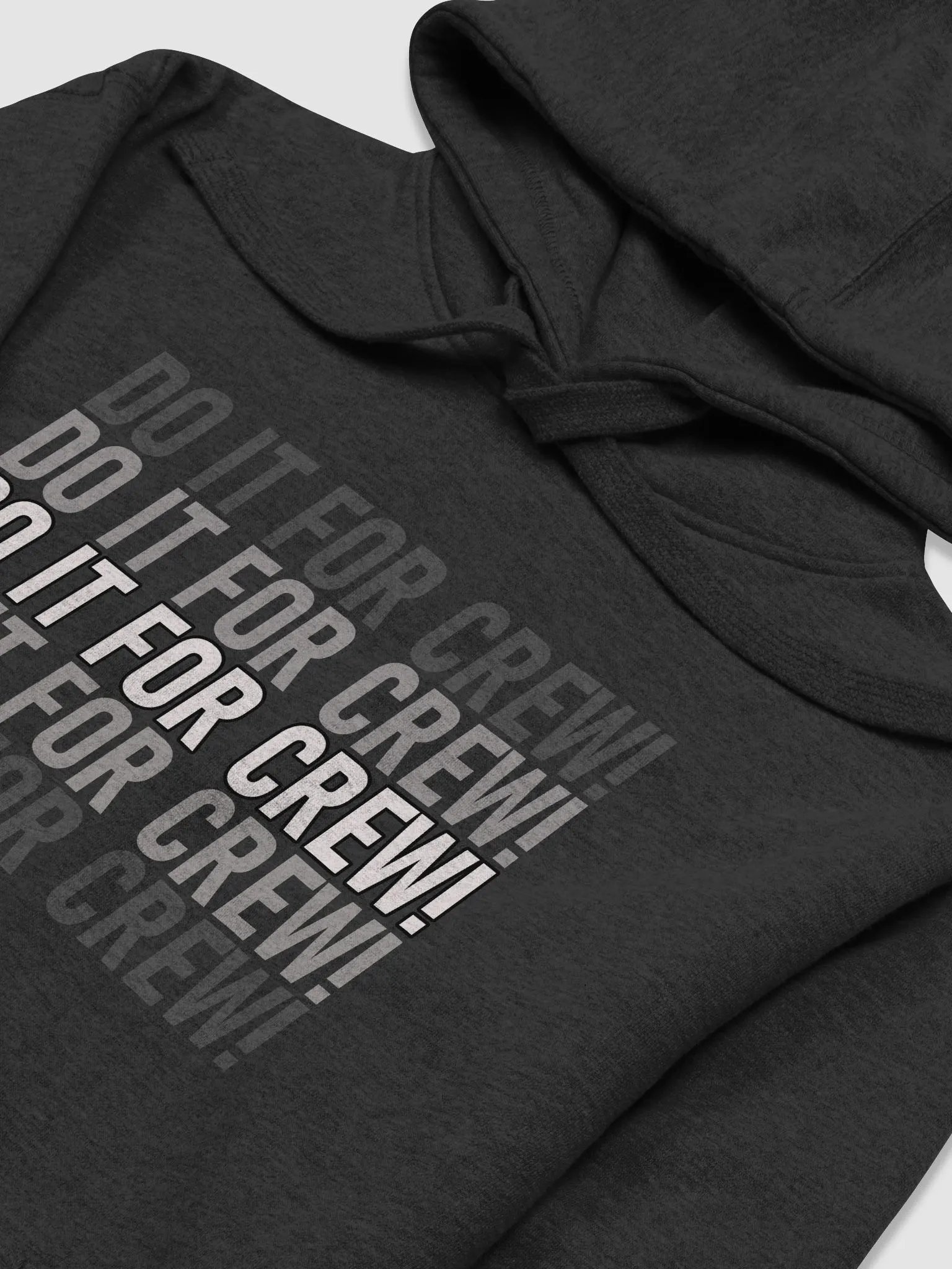 Do It For Crew - White Ombre Hoodie product image (24)