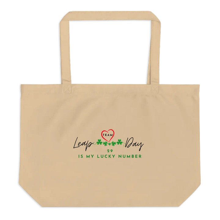 SPECIAL EDITION - Team Leap Day Tote Bag - LUCKY NUMBER product image (2)