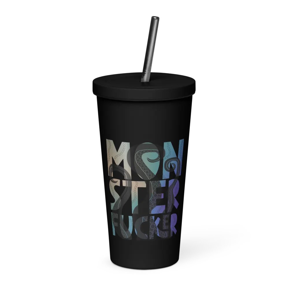 Monster F*cker Insulated Tumbler (Sea) product image (1)