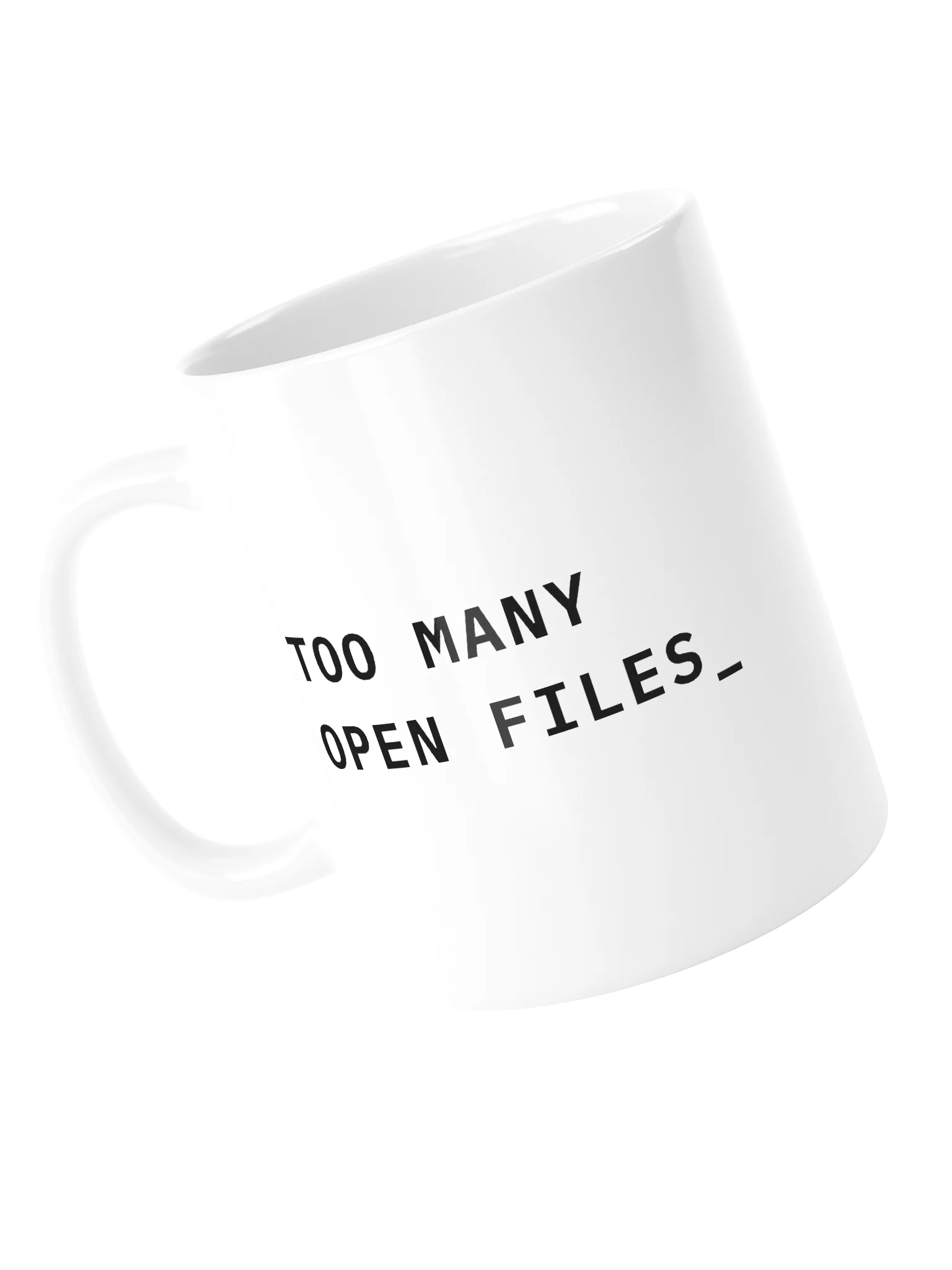 TOO MANY OPEN FILES MUG product image (15)