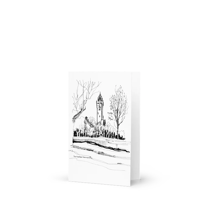 The Wallace Monument - Greeting Card product image (1)