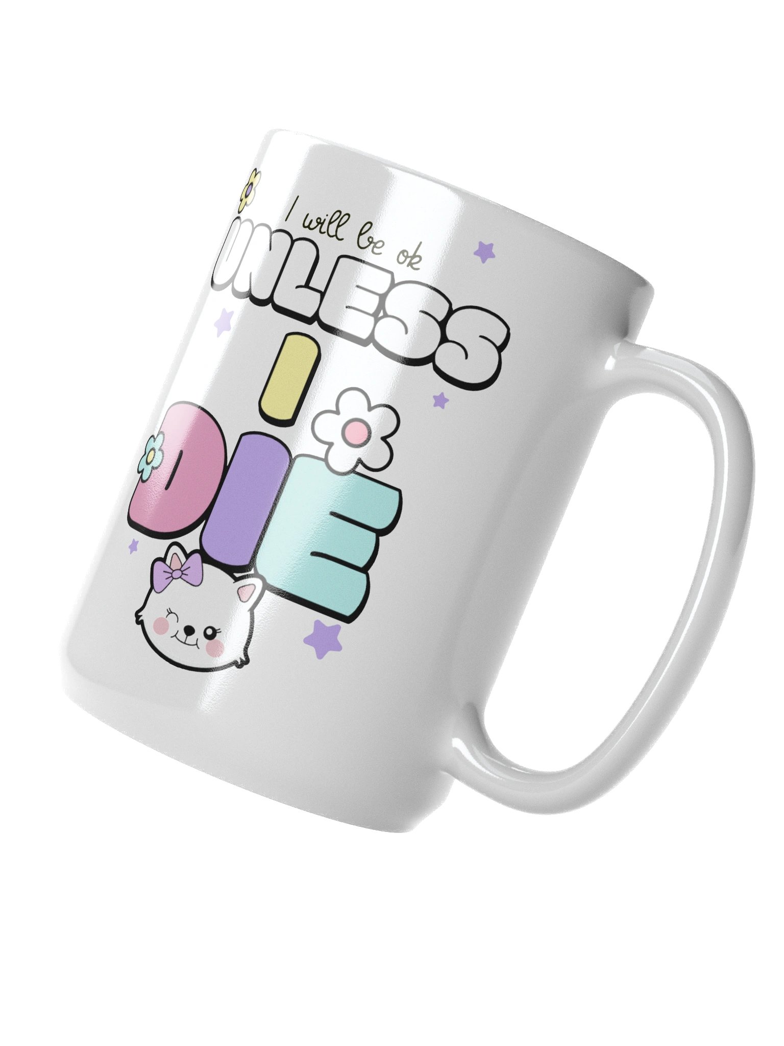 "Unless I Die" Glossy Mug product image (3)
