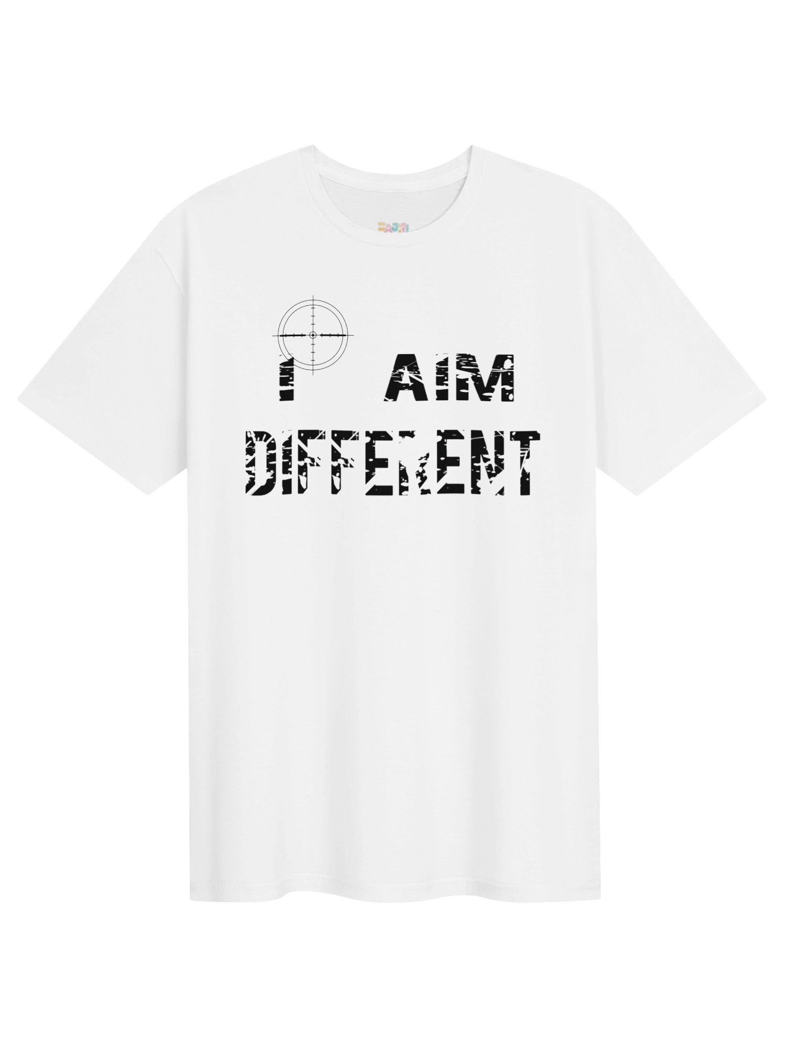 I Aim Different White Shirt product image (1)