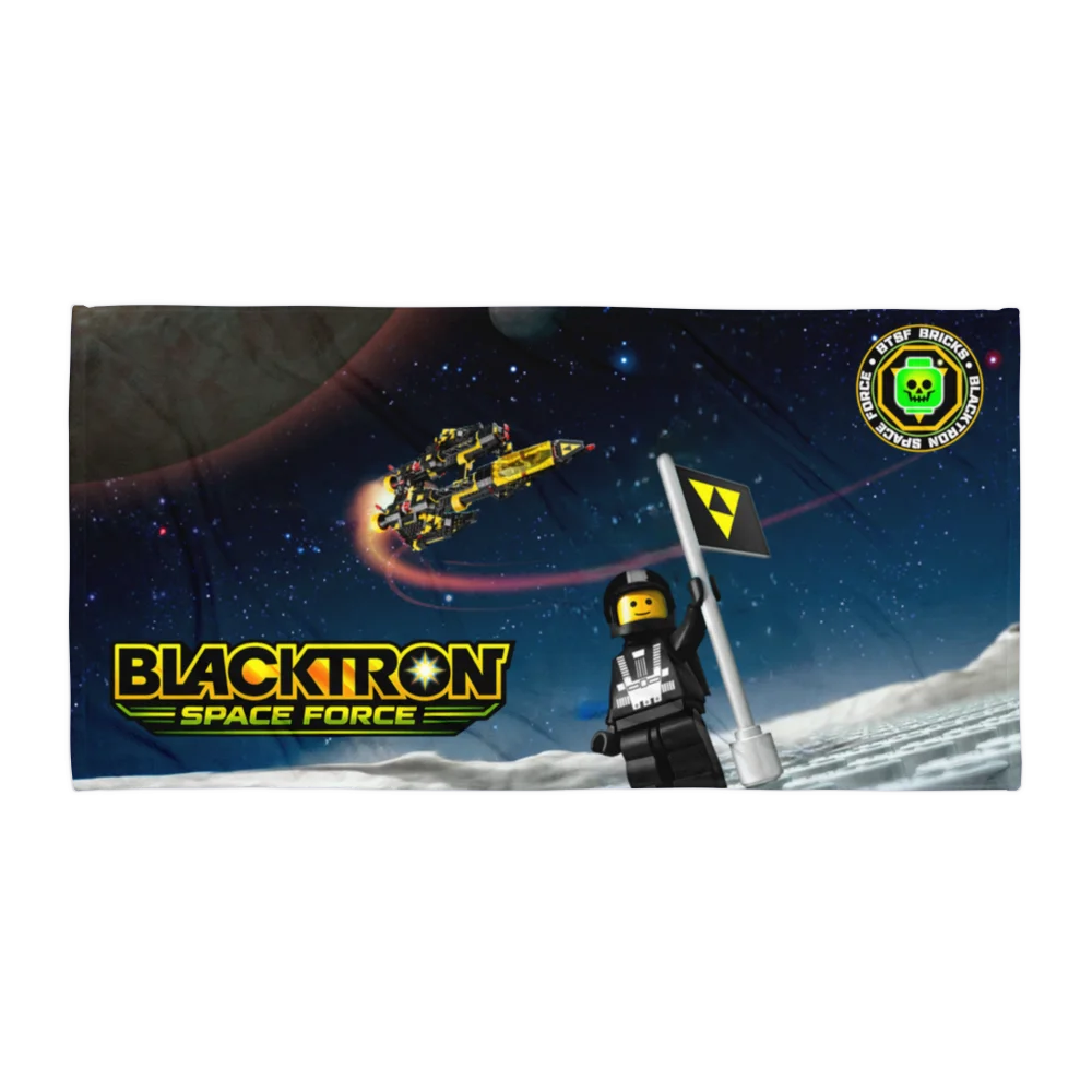 Blacktron Space Force Beach Towel product image (1)
