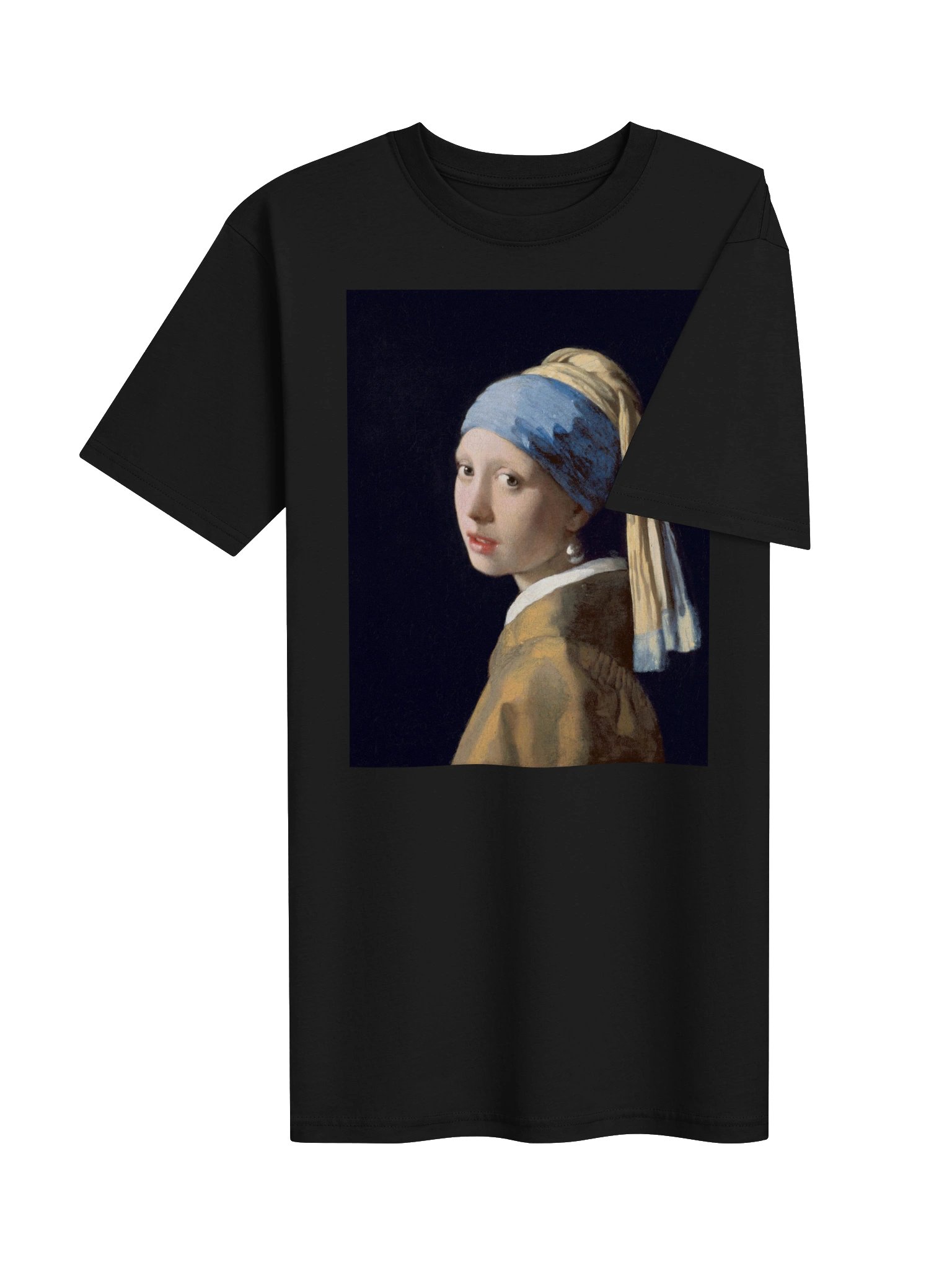 Masterpiece Blue Headscarf Portrait Heavyweight Tee product image (4)