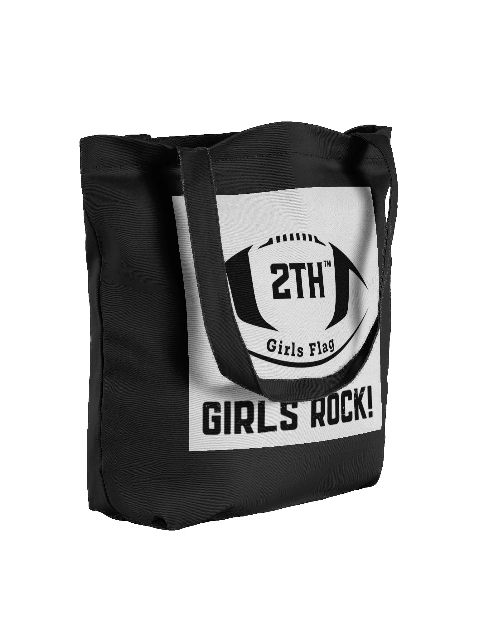Girls Rock Football Tote Bag product image (7)