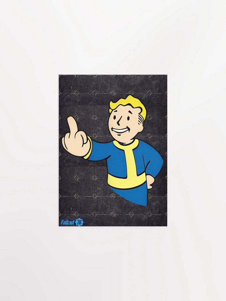 Vault Boy Salute Poster product image (1)