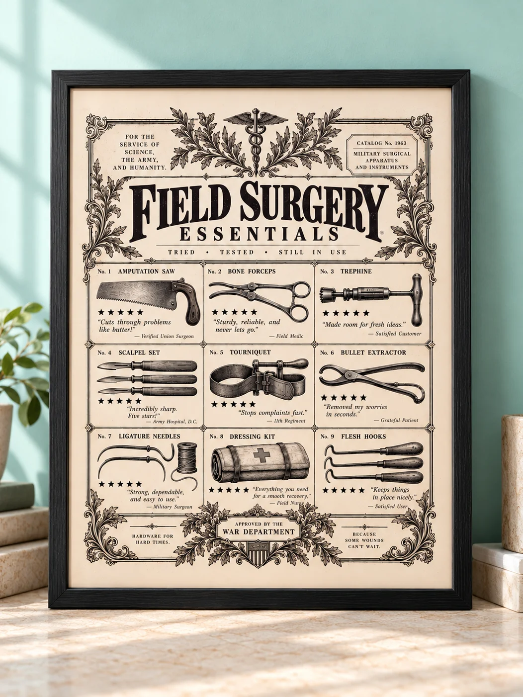 Field Surgery Essentials Poster product image (1)