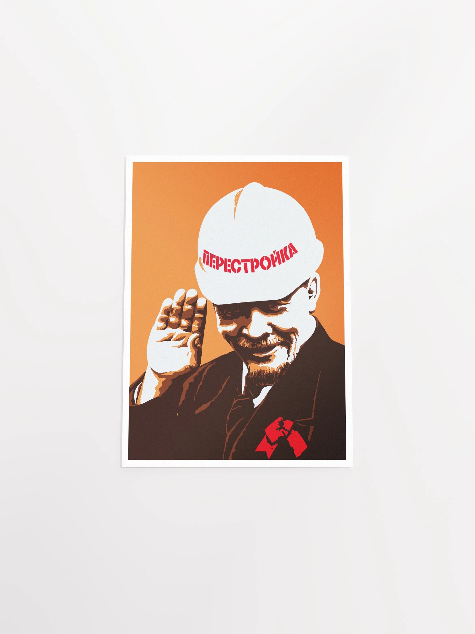 Lenin Perestroika. USSR 1987 — Soviet Propaganda Poster product image (9)