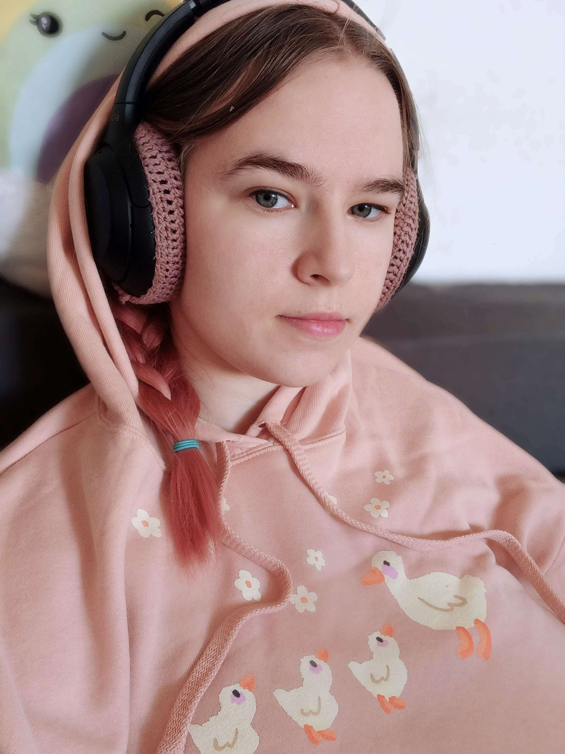 Flowery Duck Stories \ cropped hoodie product image (1)