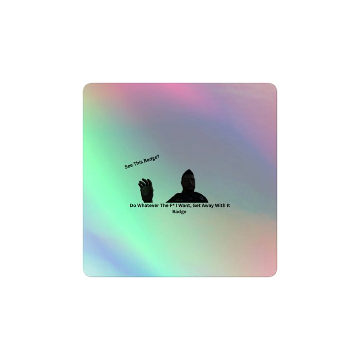 Doobie Do What I Want Sticker product image (2)