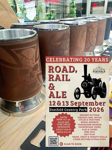 Last year, I sold out of tankards. This year, I'm making sure I'm very well stocked!

This weekend, find me at @statfoldcount...