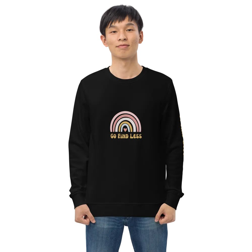 Go Find Less - Unisex Organic Cotton Sweatshirt product image (1)