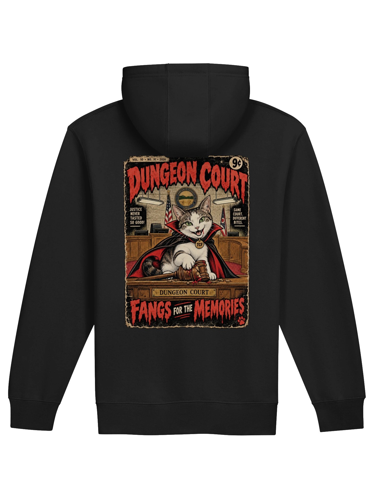 Dungeon Court Fangs For The Memories Zipper Hoodie product image (3)