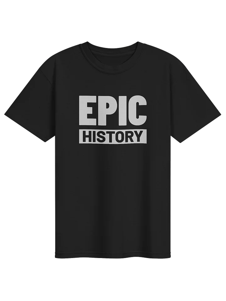 Epic History Logo - T-Shirt (White Logo) product image (1)