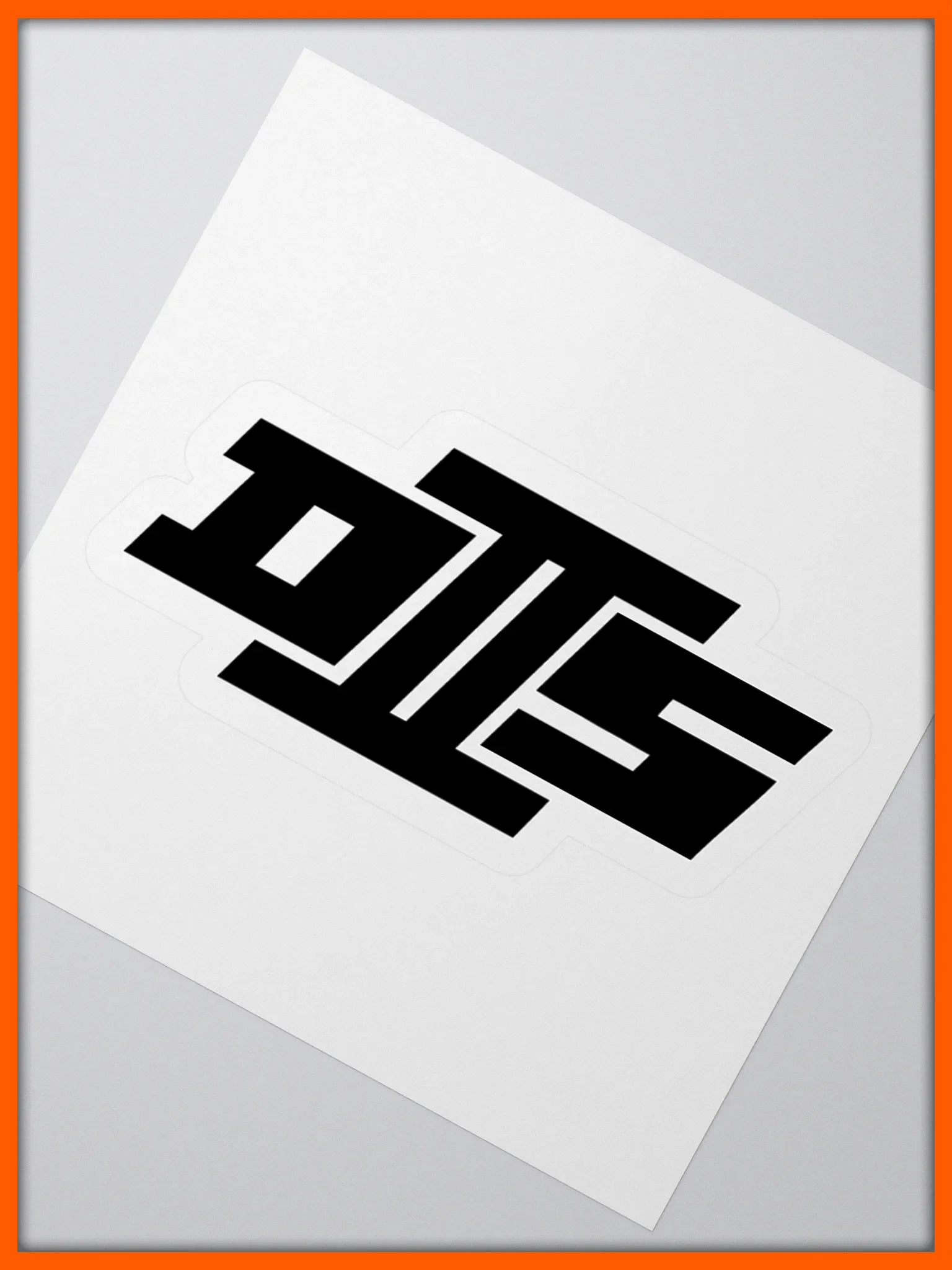 D2S "Coal" Sticker product image (2)