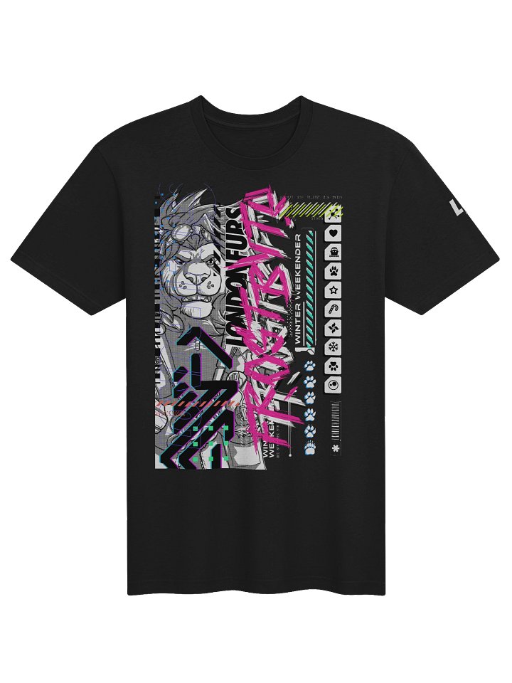 LondonFurs Winter Weekender '23 - Frostbyte - T-shirt product image (1)