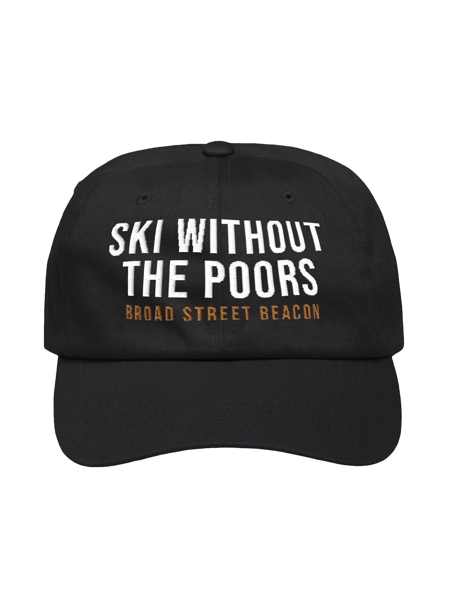 Ski Without the Poors Dad Hat product image (1)
