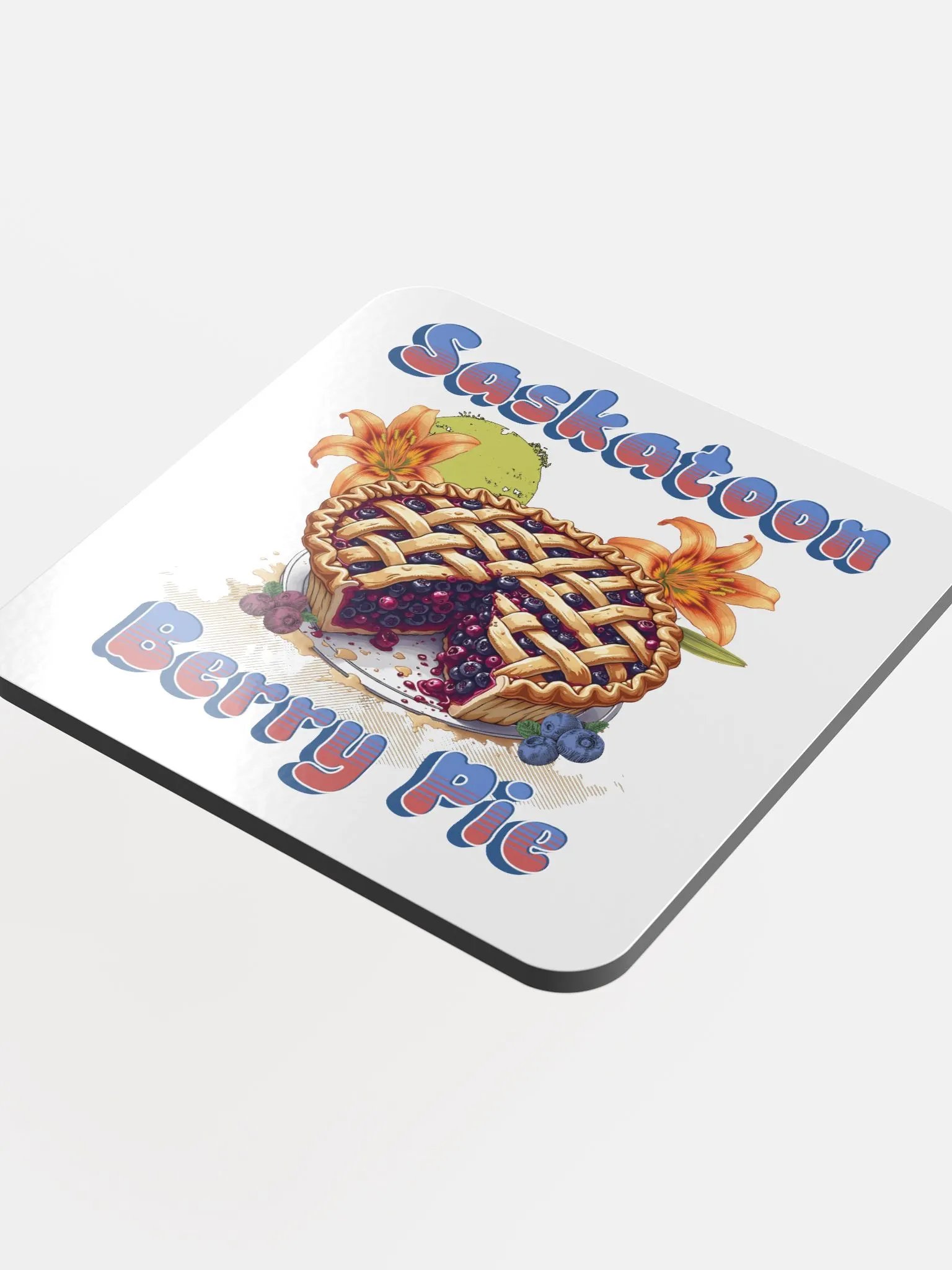 Saskatoon Berry Pie Coaster Set product image (1)