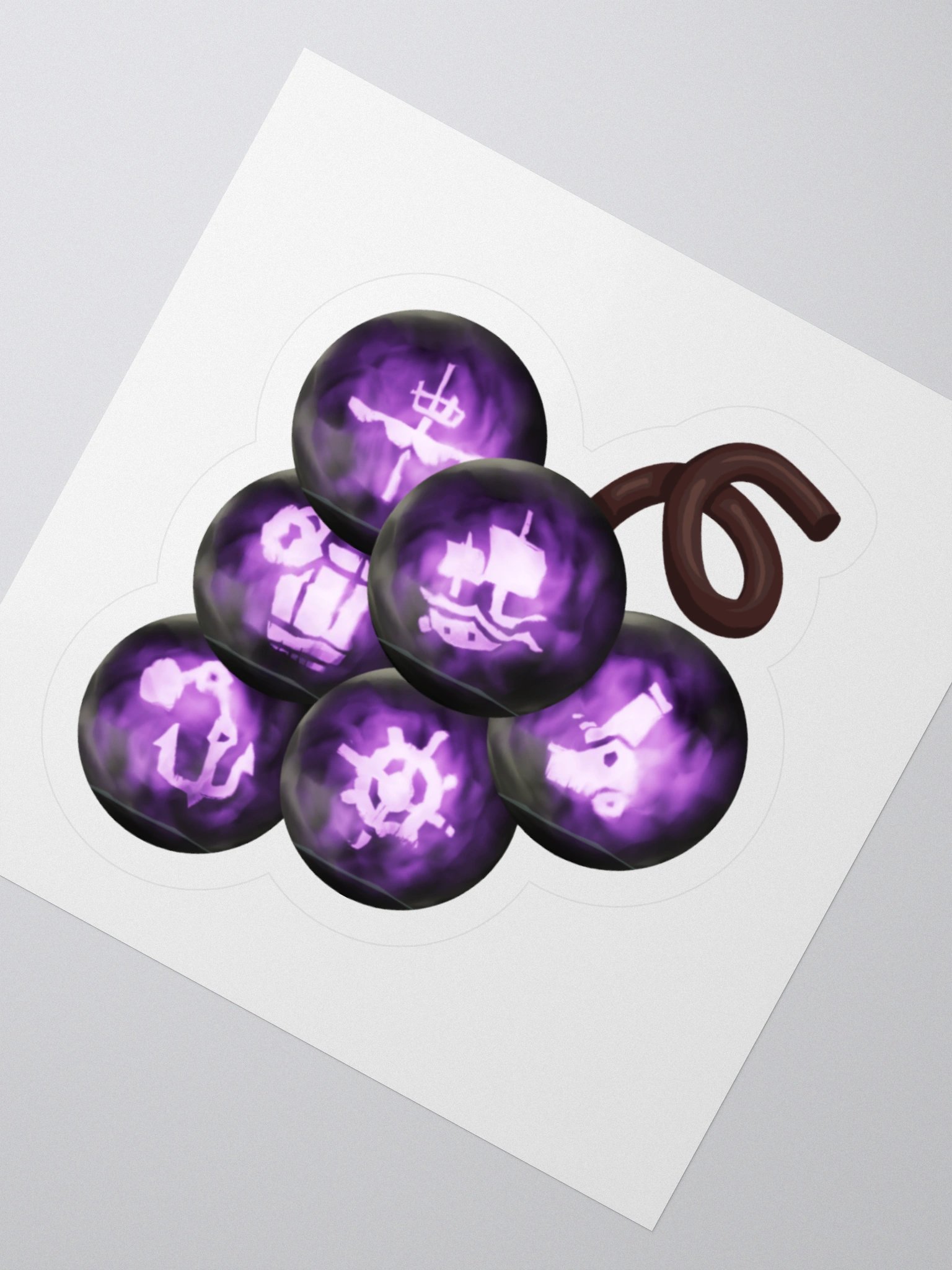 Purple Murder Grapes Sticker product image (3)