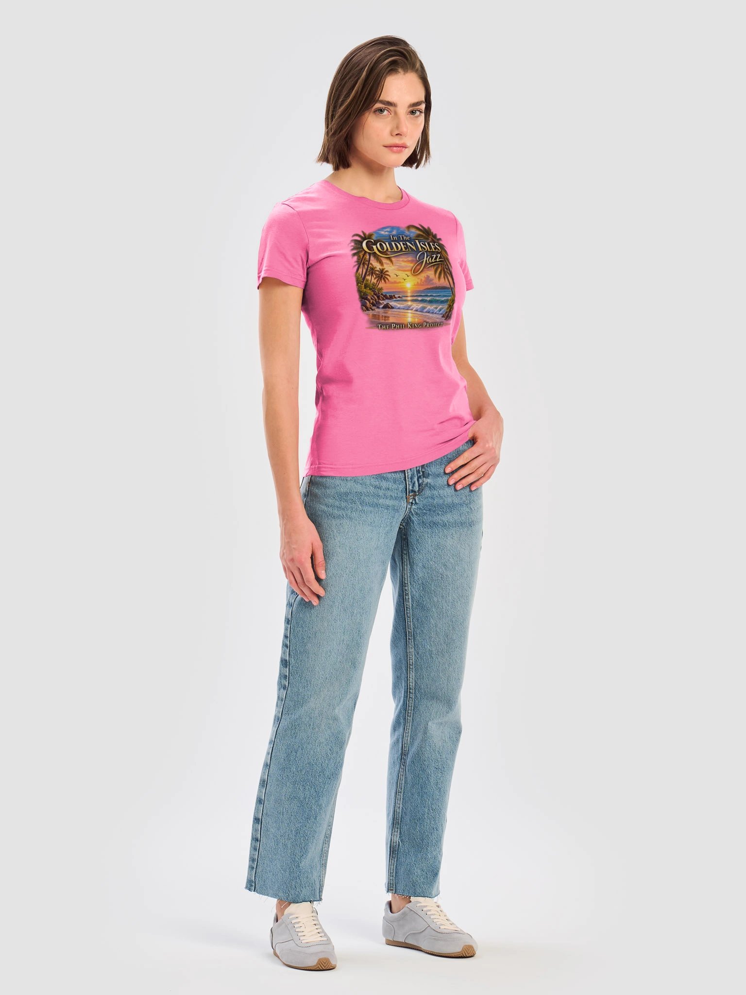 In The Golden Isles Jazz — Ladies Fit T-Shirt product image (9)