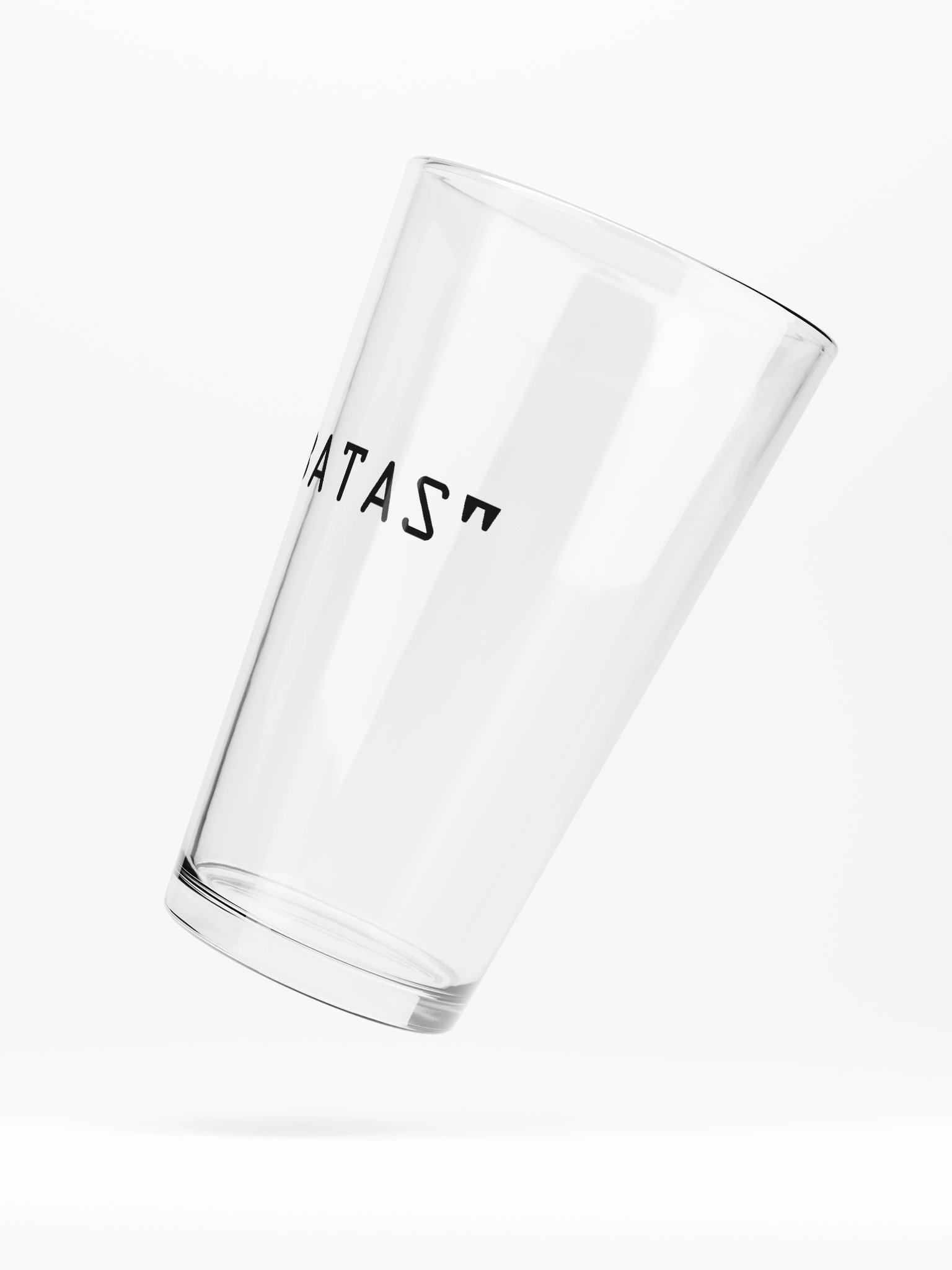 "BATAS" | Clear Tall Glass product image (5)