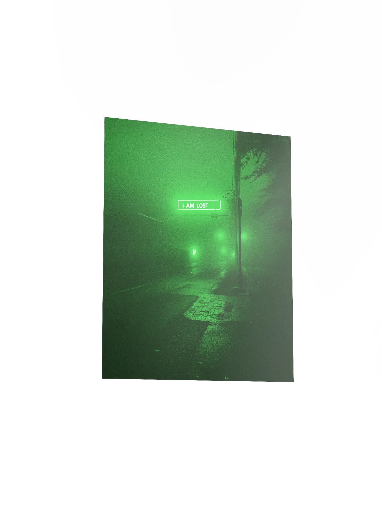 "I am lost" Matte Poster product image (3)