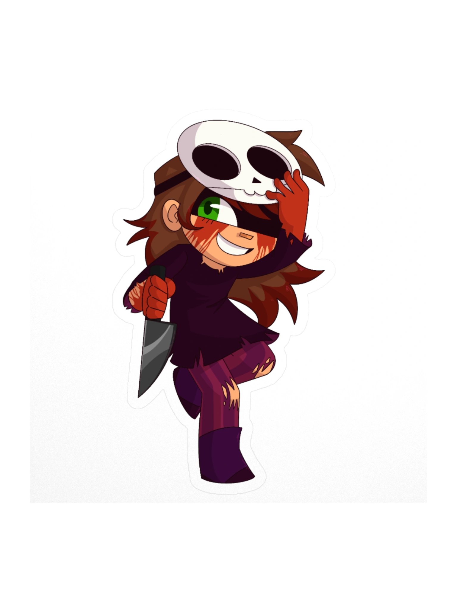 Dee Dee Slasher Sticker product image (1)