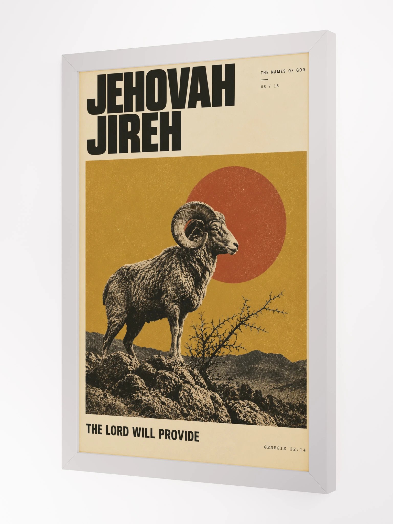 Jehovah Jireh | Names of God Framed Print product image (23)