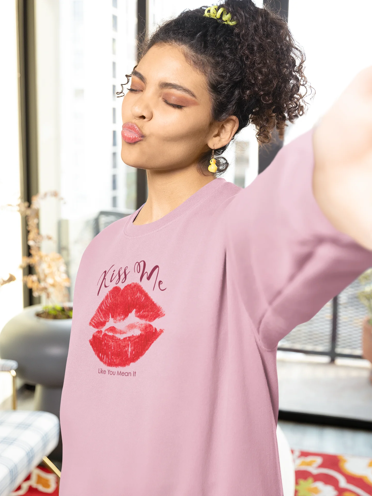 Kiss Me Like You Mean It Sweatshirt product image (45)