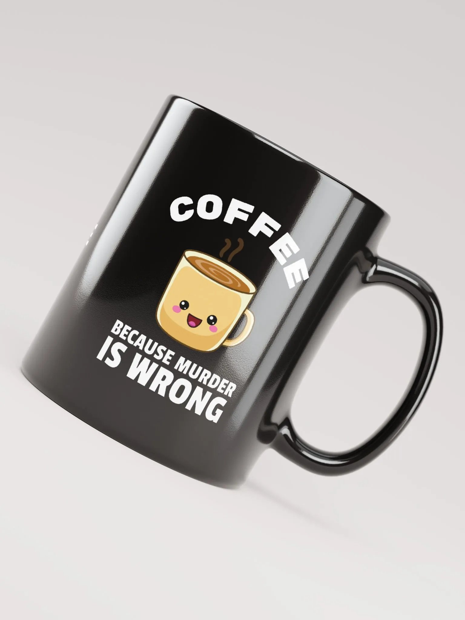 Because Murder is WRONG Mug product image (8)