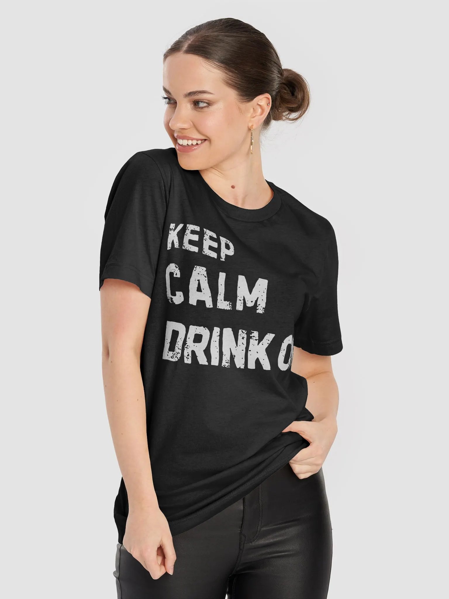 Keep Calm Drink On T-Shirt product image (3)
