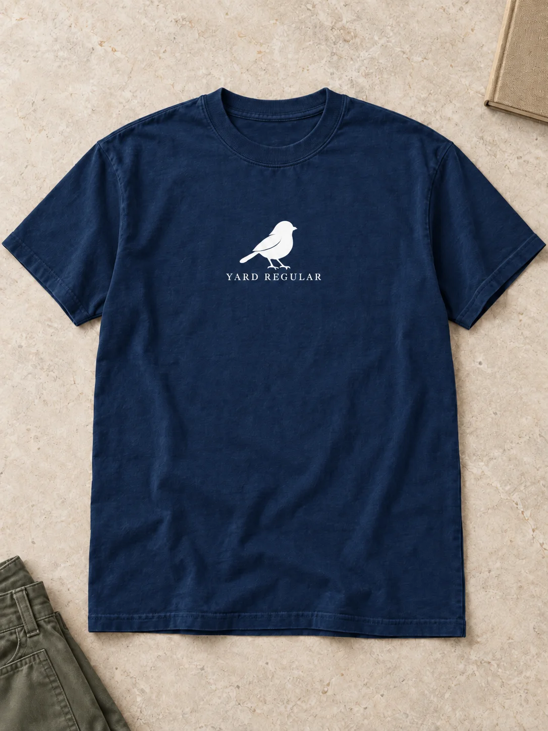 YARD REGULAR | Minimalist Backyard Bird Tee product image (1)
