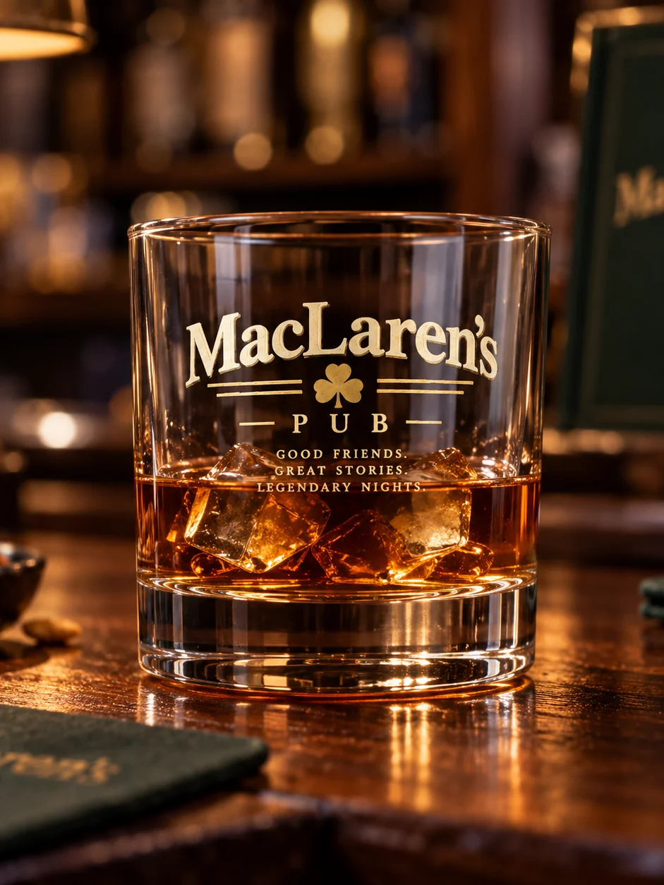 MacLaren’s Pub Whiskey Glass product image (2)