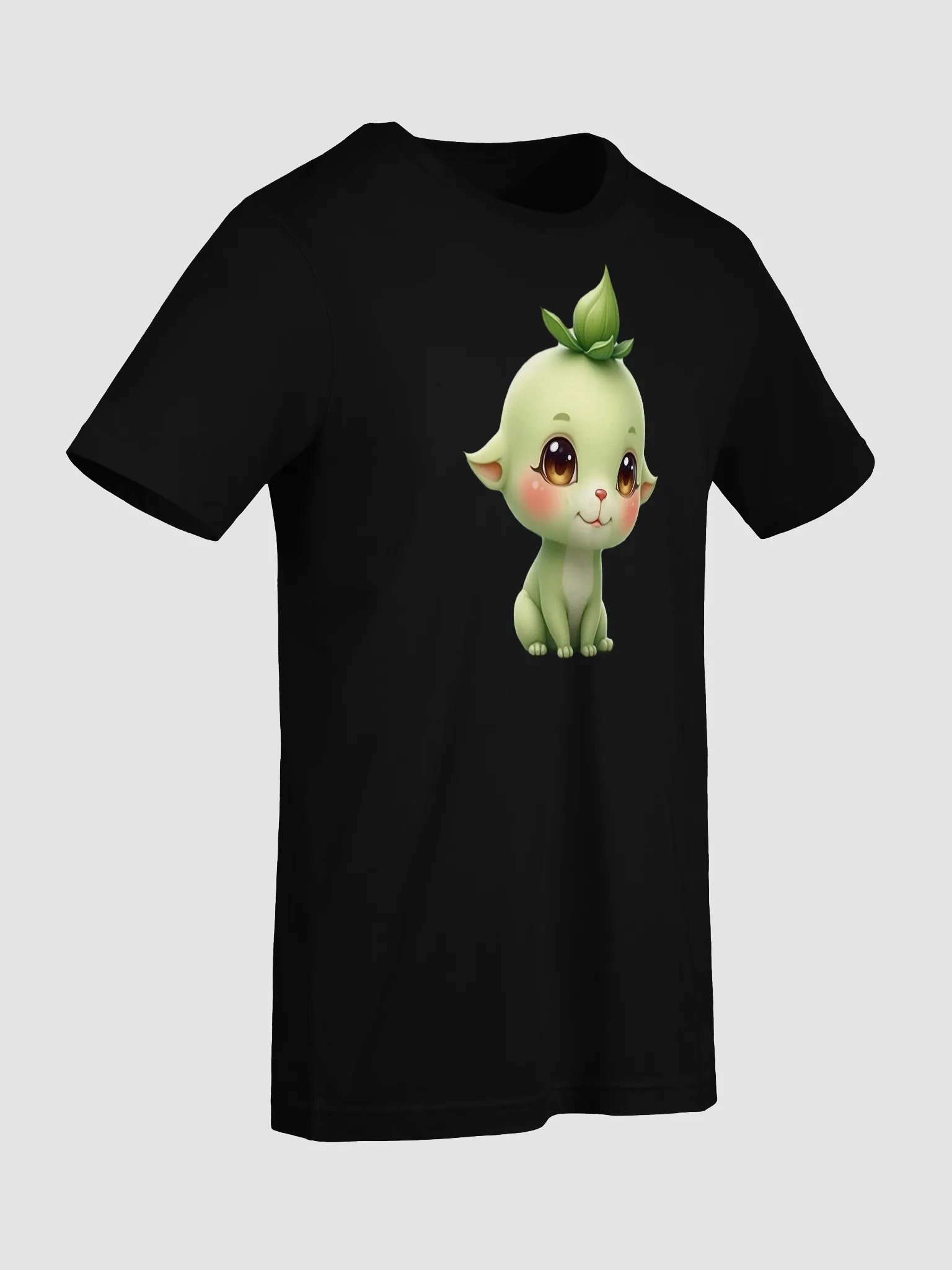 Leafy Green Creature Cartoon T-Shirt product image (9)