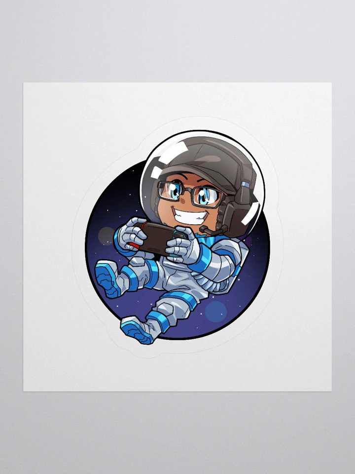 Outer Space Gaming Sticker product image (1)