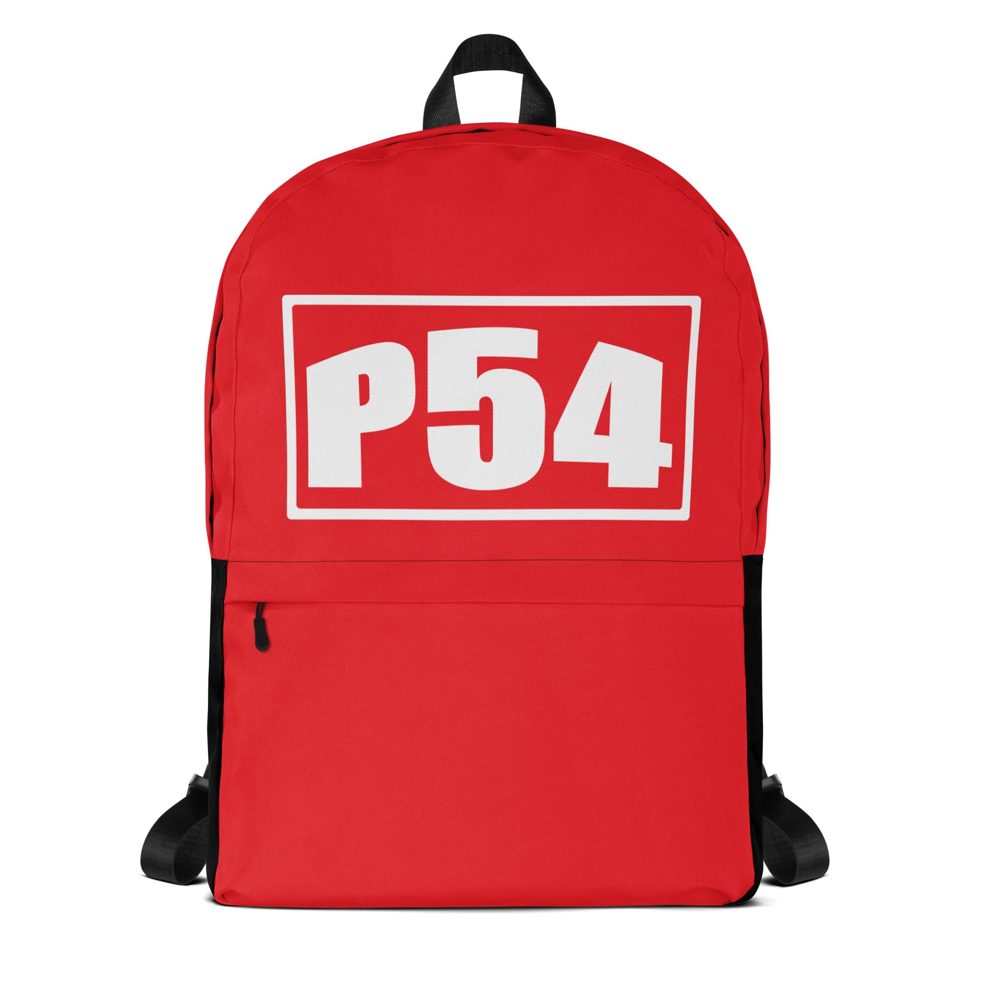P54 Bold Letter Red Backpack product image (1)