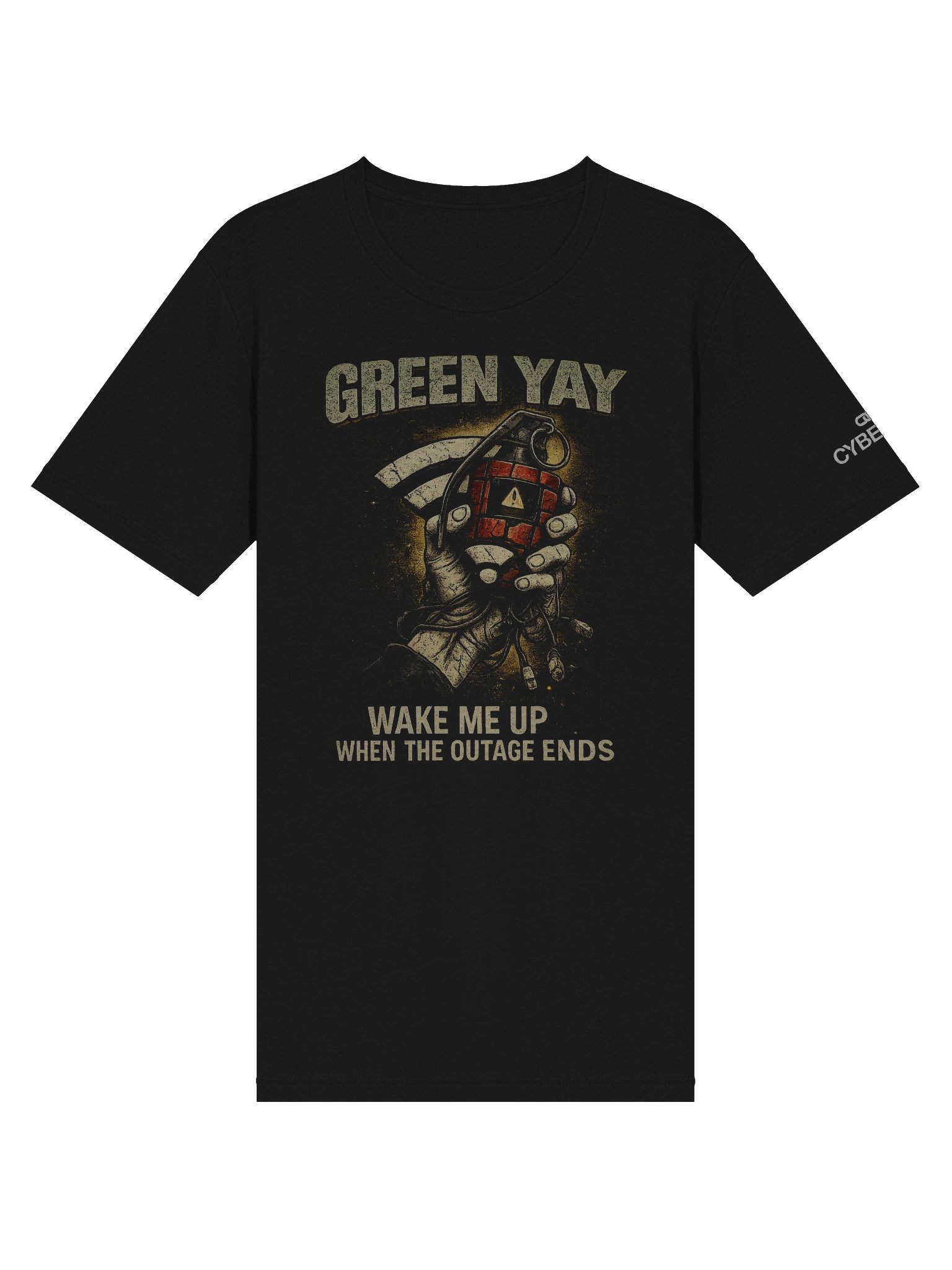Green Yay Tee product image (3)
