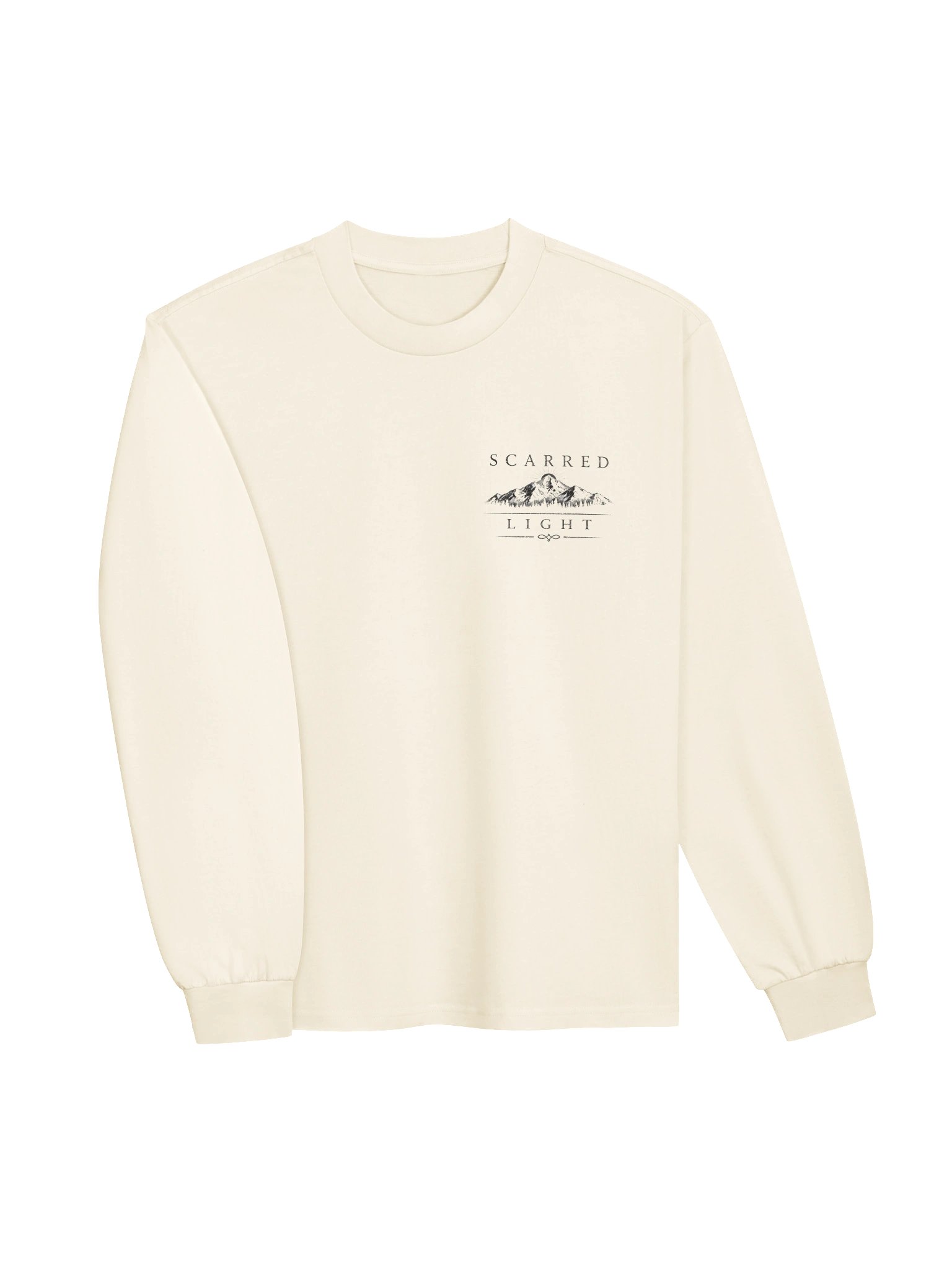 The Scarred Light AS Colour Premium Heavyweight Long Sleeve Shirt product image (3)