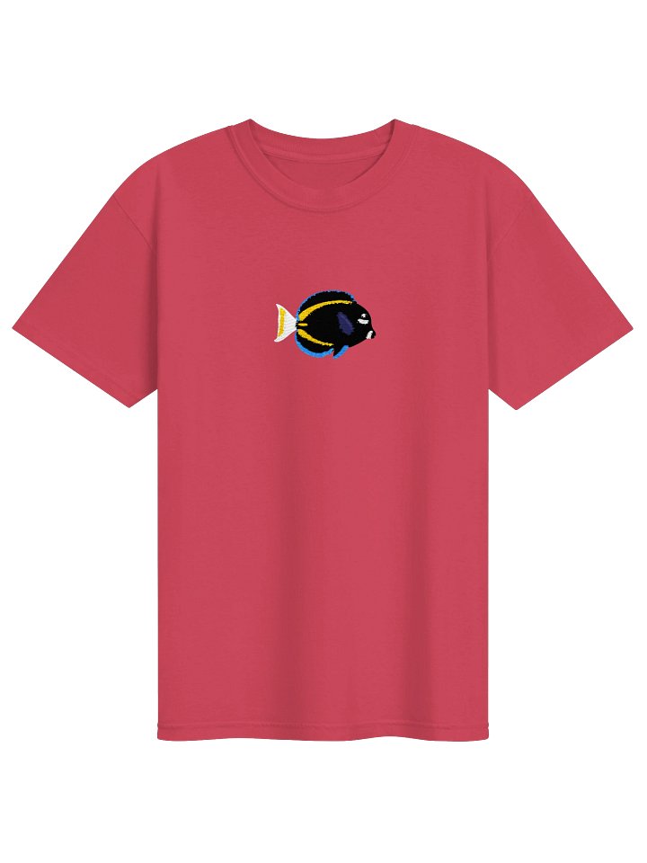 Whitecheek Surgeonfish Embroidered Shirt | Reef Aquarium Fish Embroidery Tee | Saltwater Marine Fish Apparel product image (65)