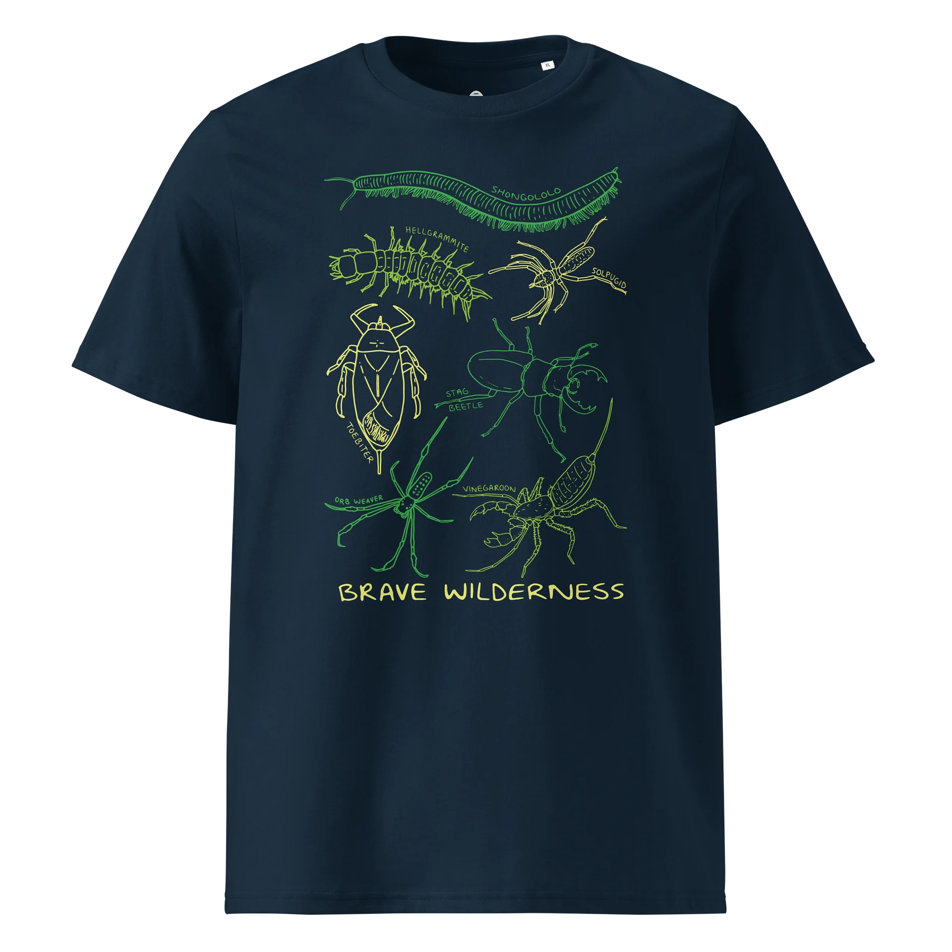 Creepy Crawlies Organic Unisex T-Shirt product image (13)