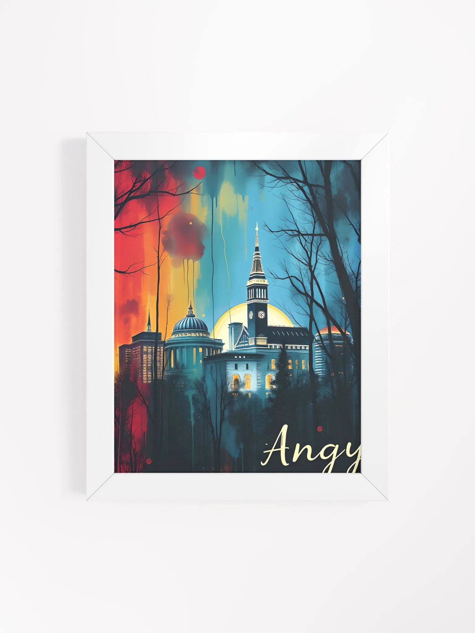 Angy Cityscape Framed Artwork product image (4)