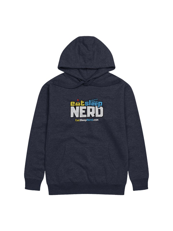 Eat Sleep Nerd Logo hoodie product image (1)