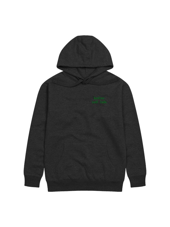 Better. Self. Talk. Hoodie (Green & Red) product image (1)