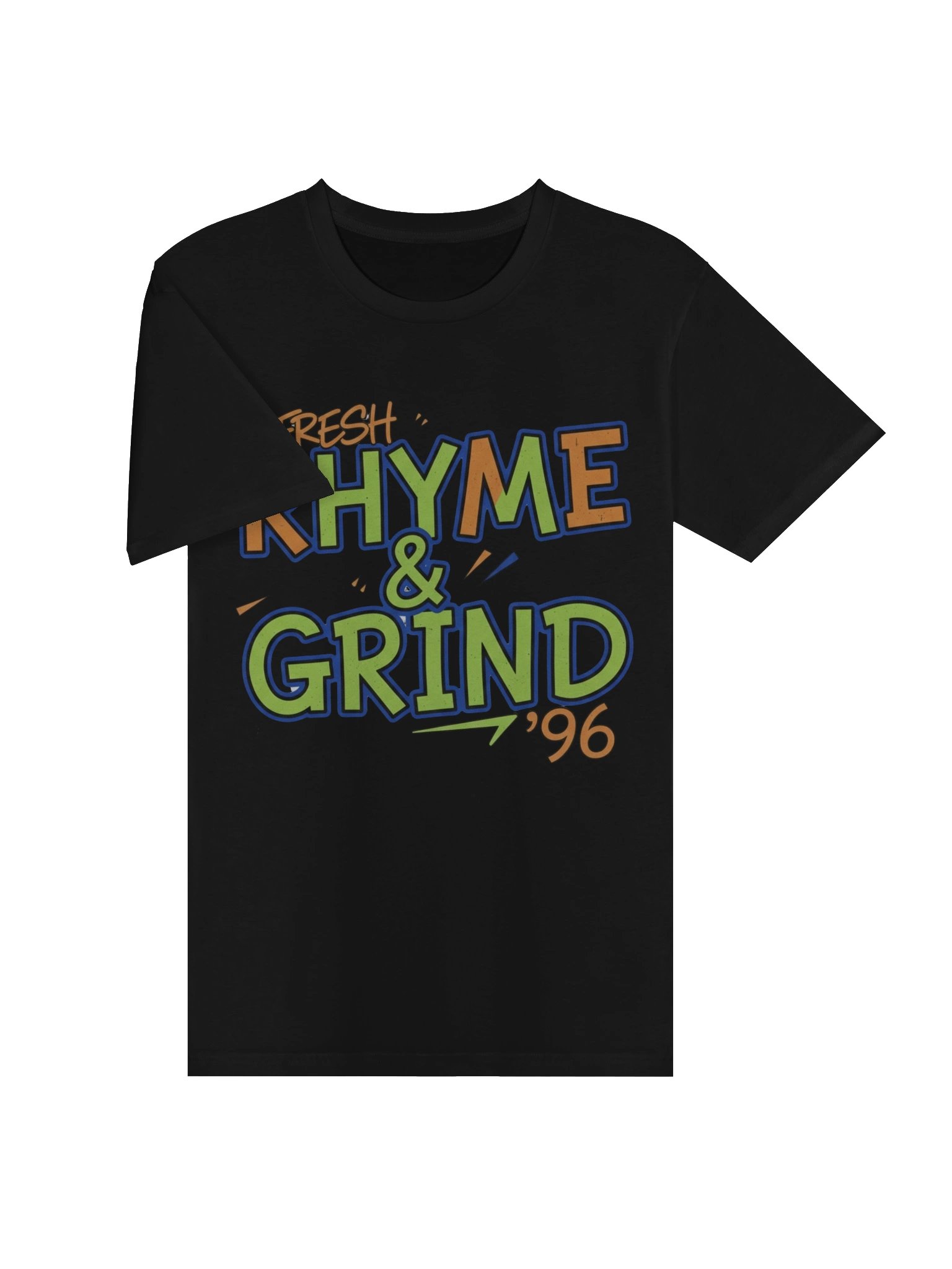 Vintage 90s Fresh Rhyme & Grind Streetwear Retro Unisex Tee product image (3)